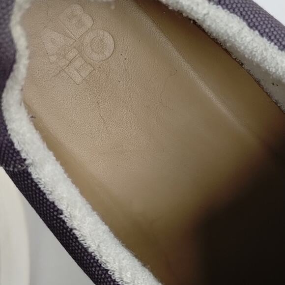 ABEO  Jumpstreet Navy / Neutral Canvas Classic Platform Sneaker 8.5 - Picture 12 of 16